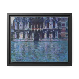 Claude Monet: "Le Palais Contarini" - Framed Canvas Reproduction