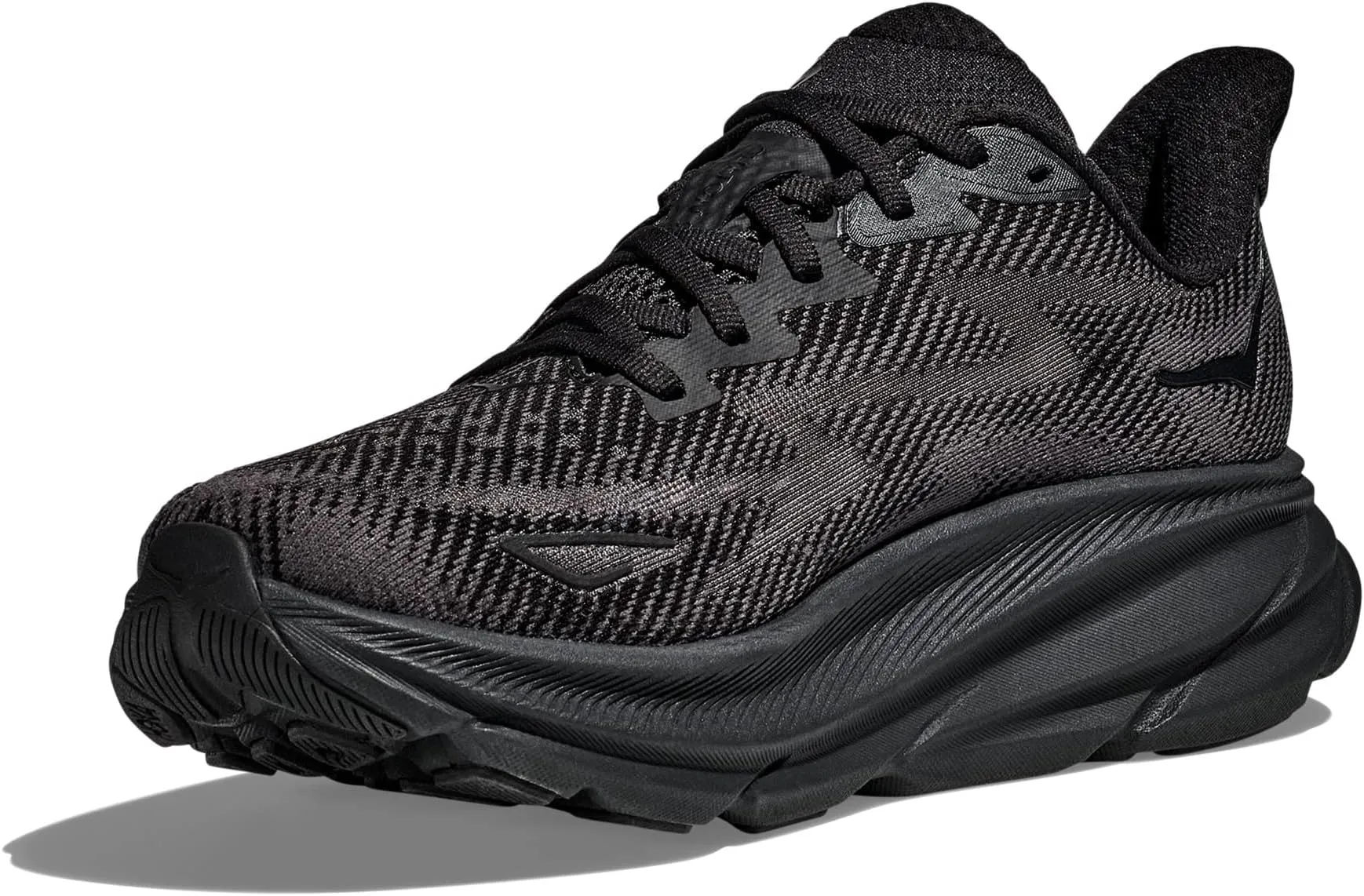 Clifton 9 Hoka Sneakers, Black/Black