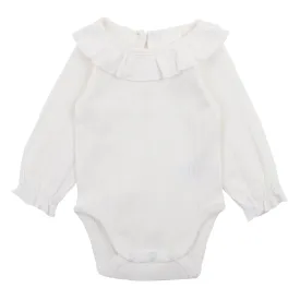 CLOUD POINTELLE LS BODYSUIT