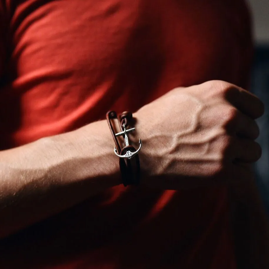 Copper Anchor Bracelet