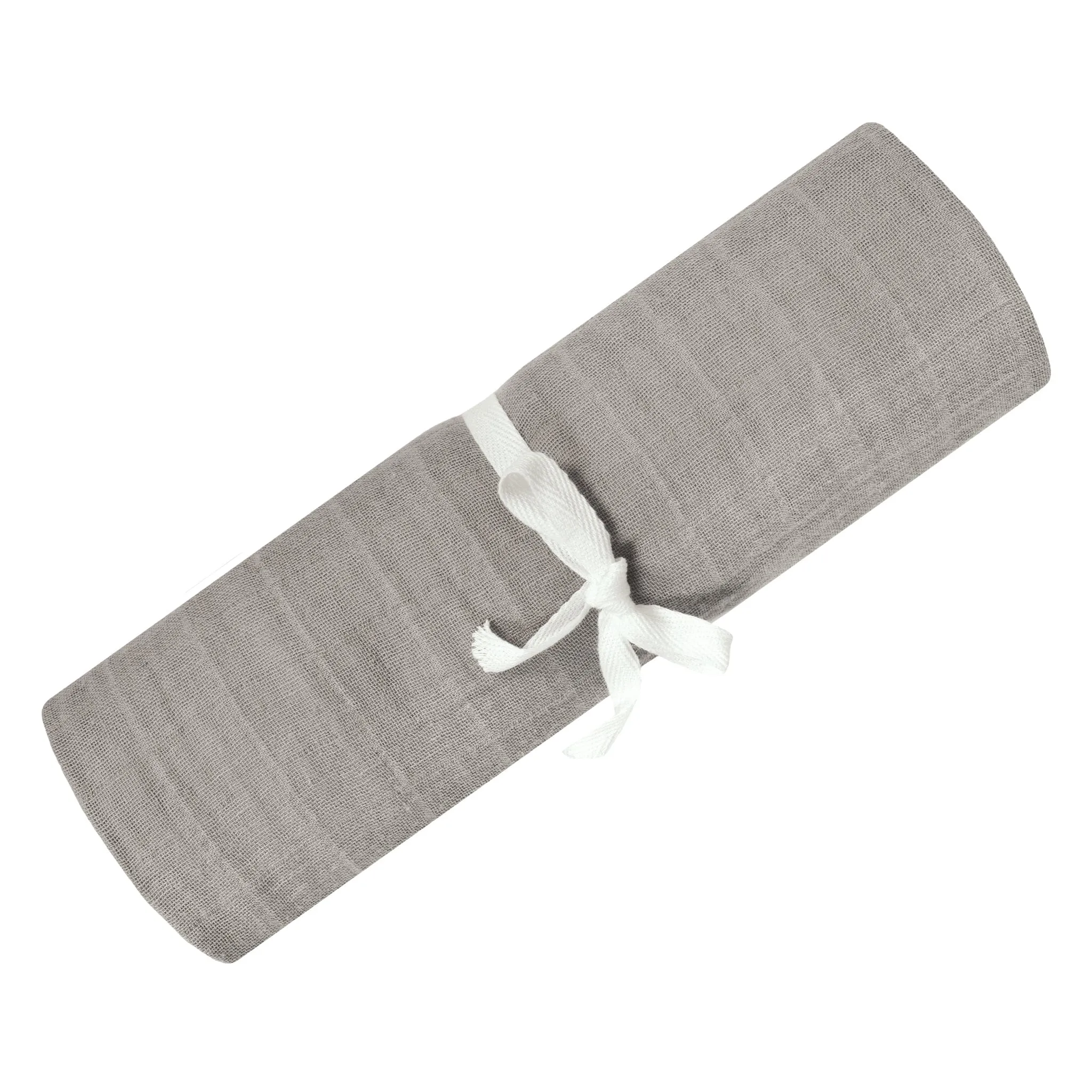 Cotton muslin swaddle - Taupe