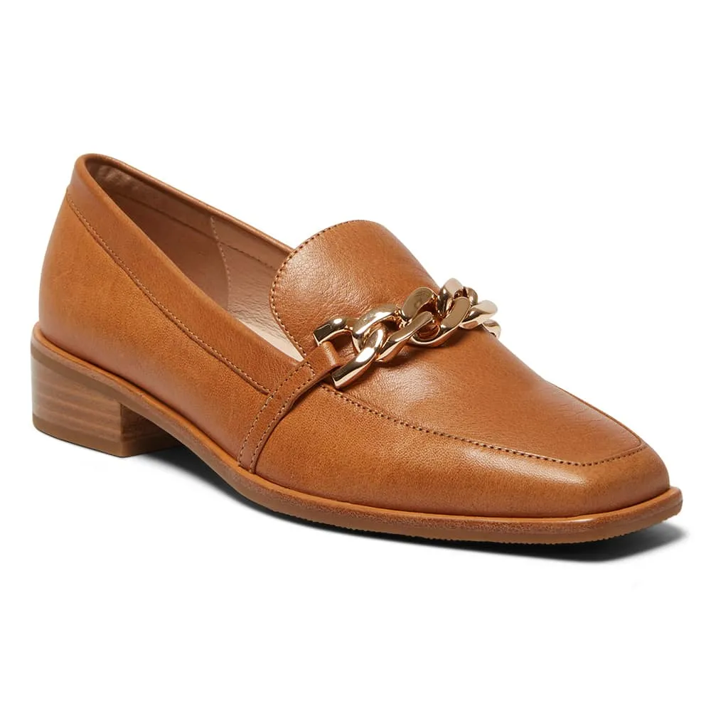 Dalton Loafer in Tan Leather