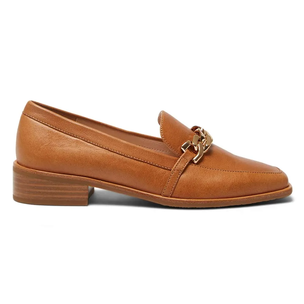 Dalton Loafer in Tan Leather