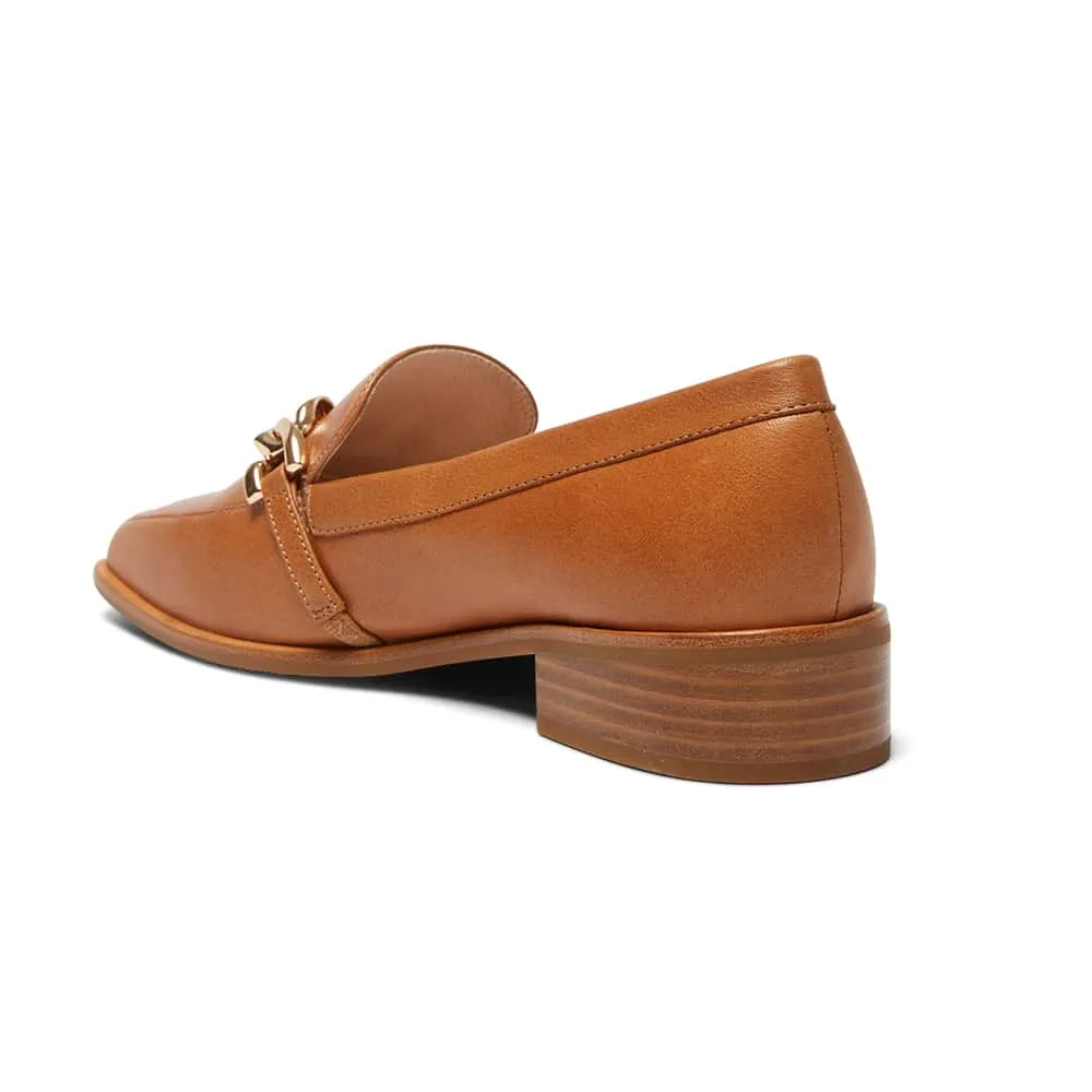 Dalton Loafer in Tan Leather