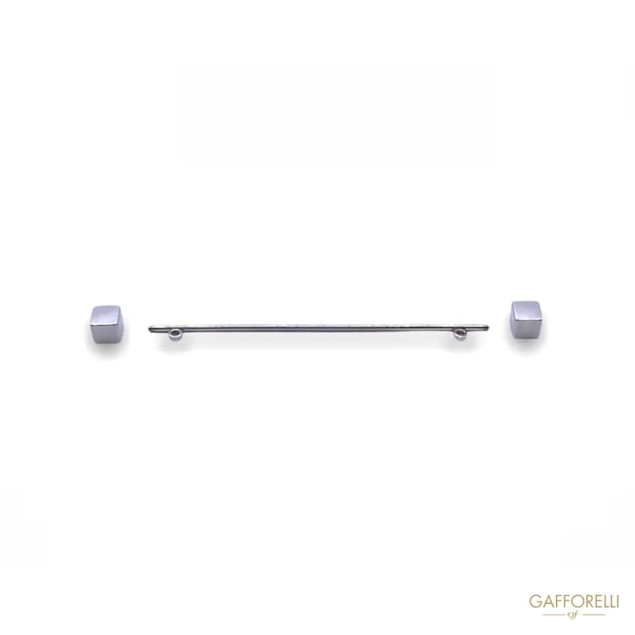 Decorative Metal Piercing with Cubes U355 - Gafforelli Srl