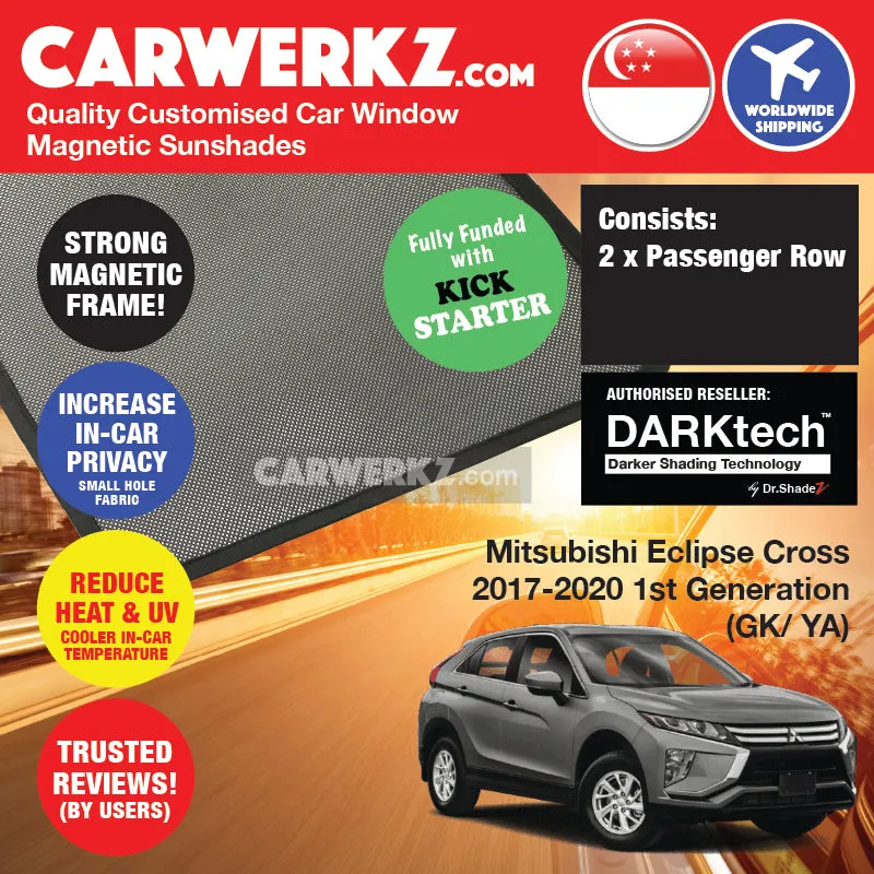 Dr Shadez DARKtech Mitsubishi Eclipse Cross 2017-Current 1st Generation (GK/GL/YA) Japan SUV Customised Window Magnetic Sunshades