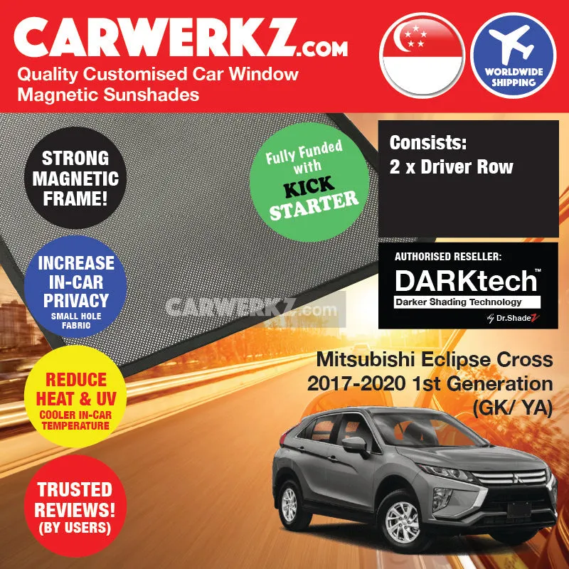 Dr Shadez DARKtech Mitsubishi Eclipse Cross 2017-Current 1st Generation (GK/GL/YA) Japan SUV Customised Window Magnetic Sunshades