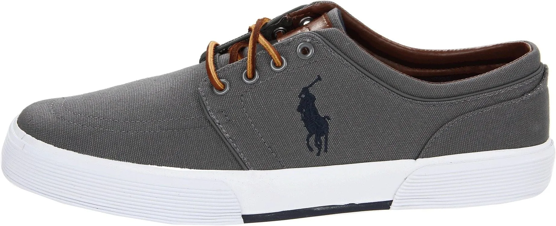 Faxon Low-Top Canvas Sneaker Polo Ralph Lauren, gray