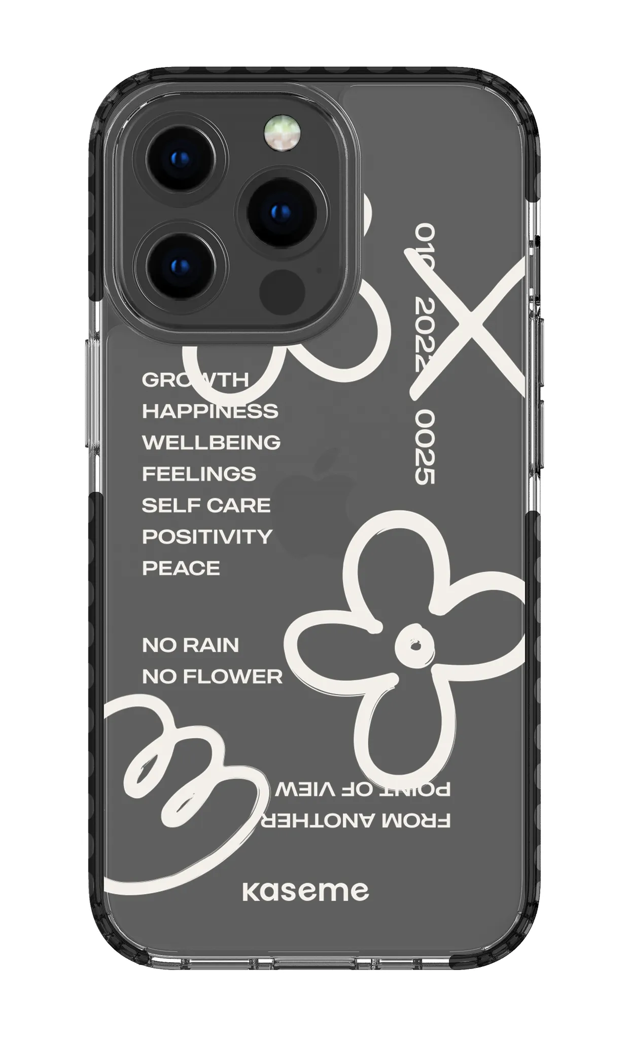 Feelings white clear case