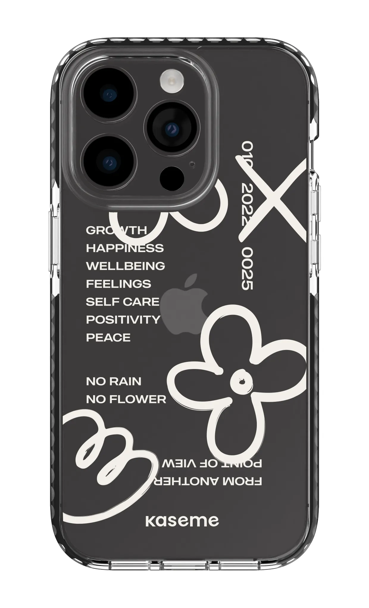 Feelings white clear case