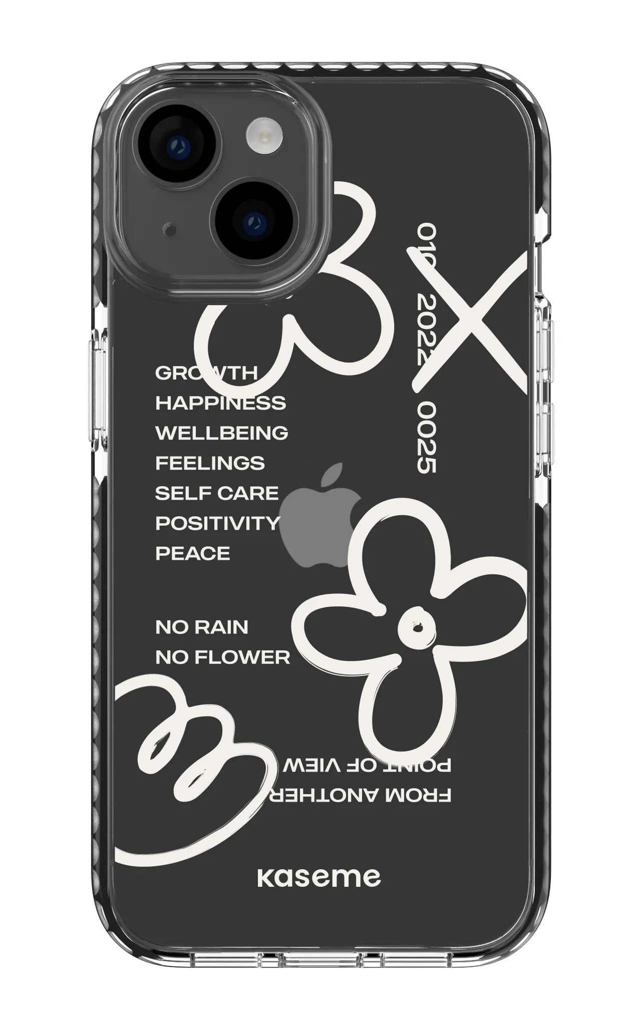 Feelings white clear case