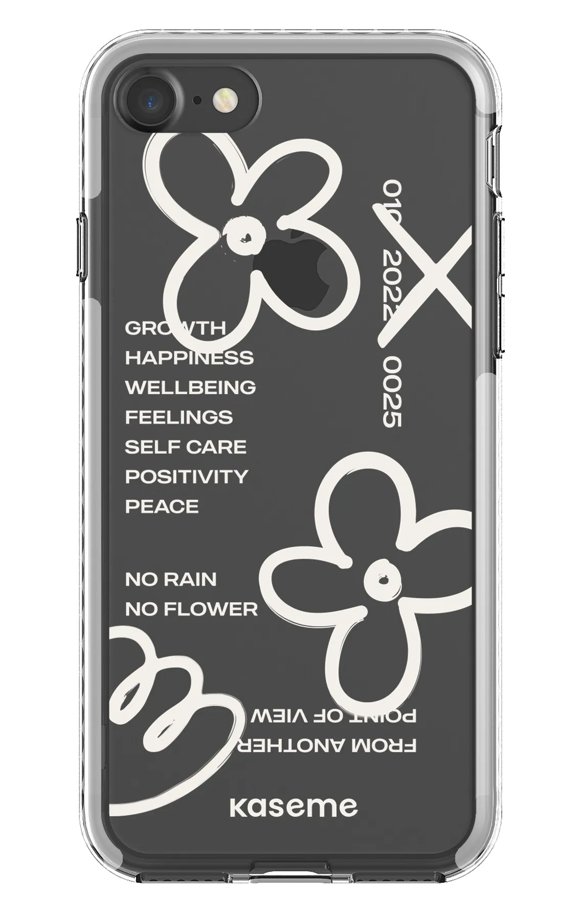 Feelings white clear case