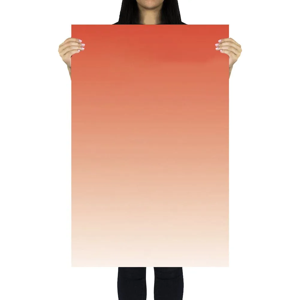 Flat Lay Instagram Backdrop - Duo 'Yulara' Gradient (56cm x 87cm)