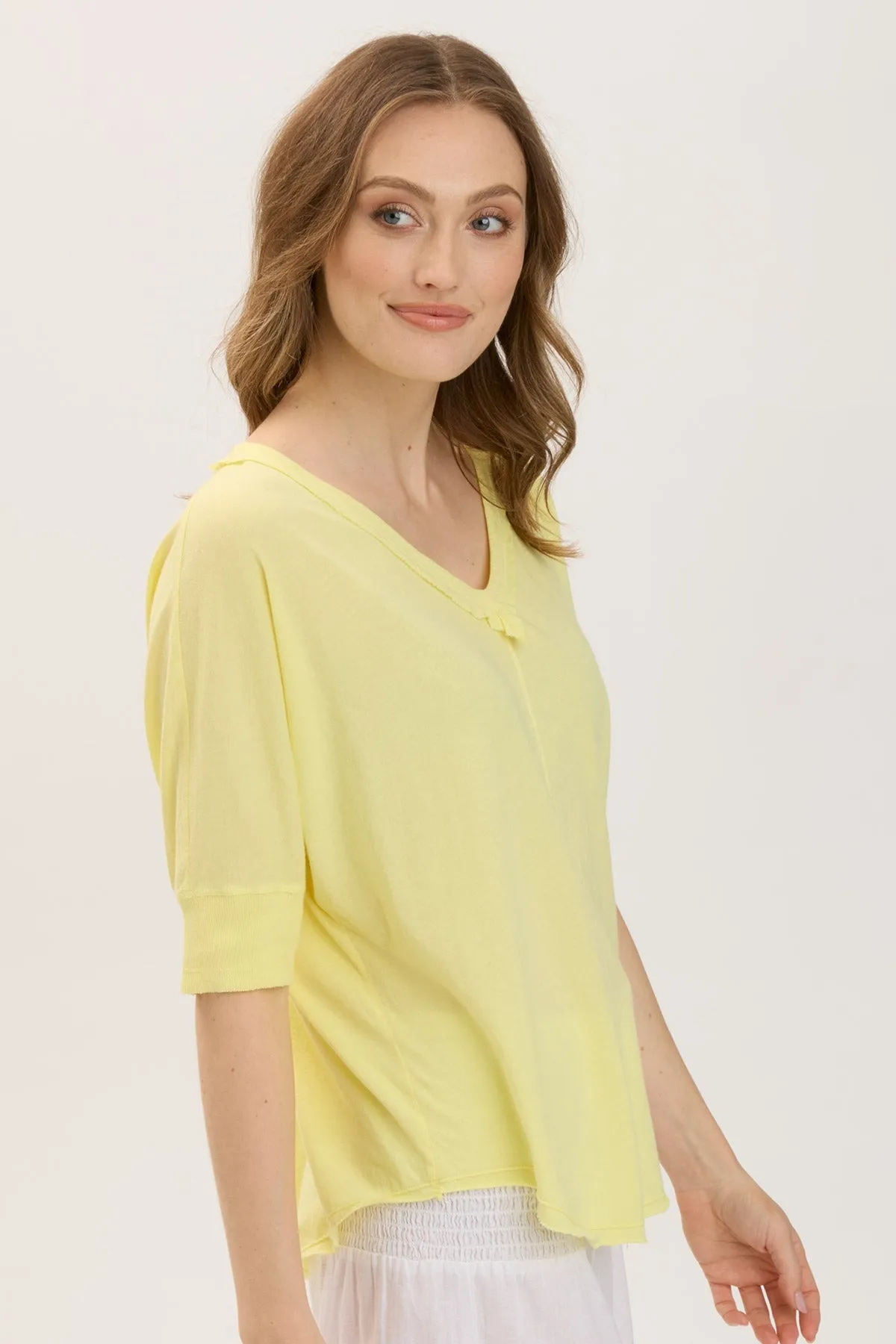 Gardiner Banded Sleeve Top 2.0