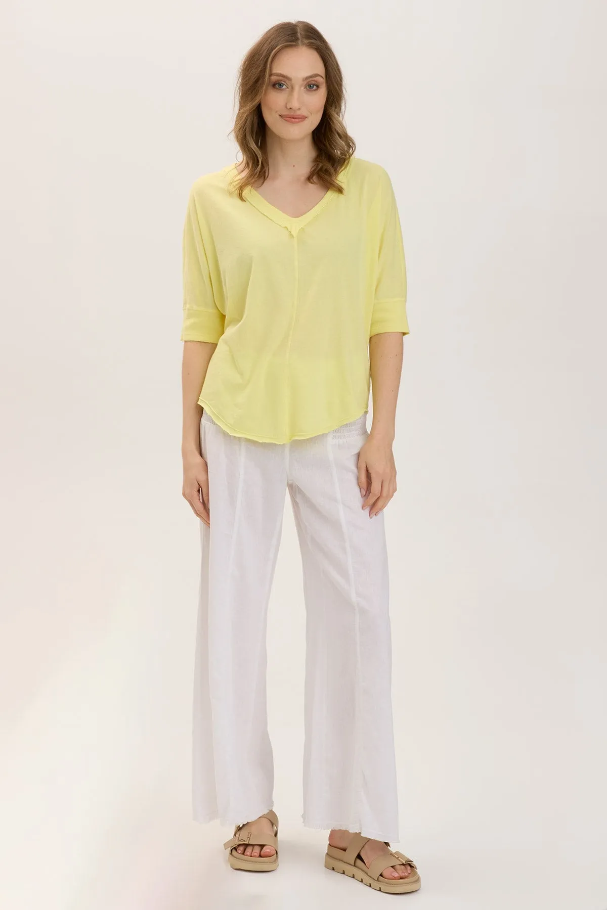 Gardiner Banded Sleeve Top 2.0