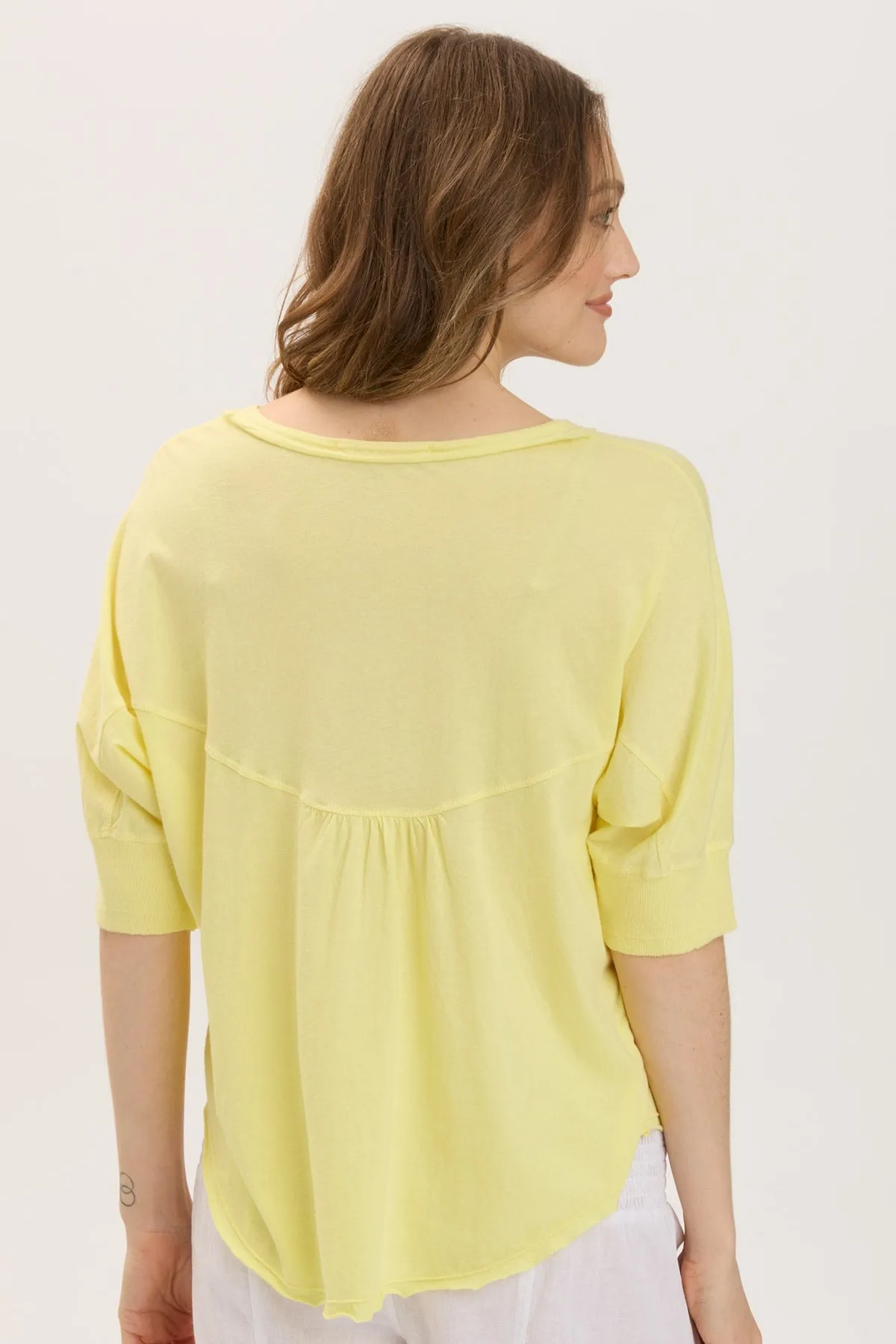 Gardiner Banded Sleeve Top 2.0