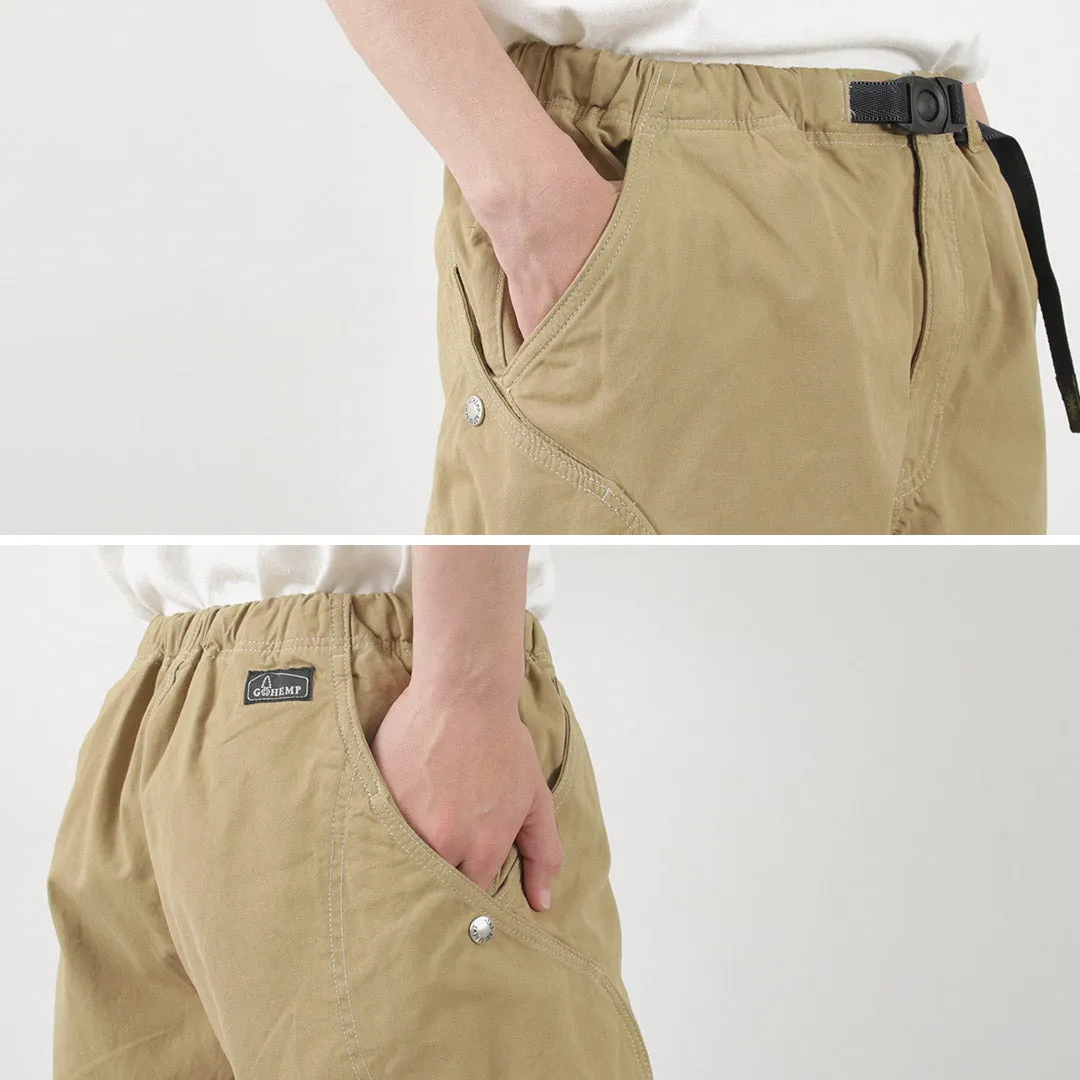 GOHEMP / Military canvas high explorer pants