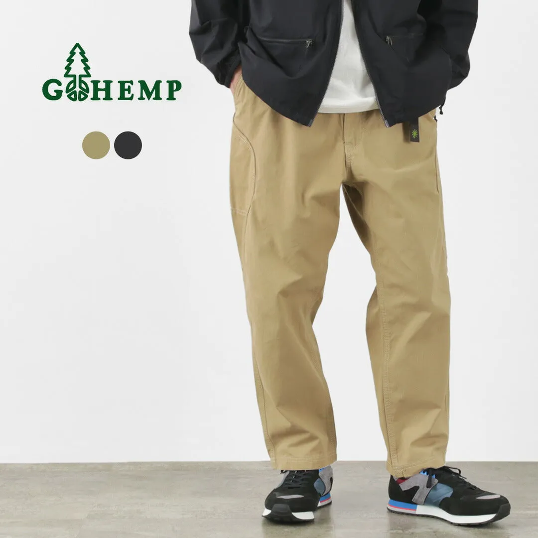 GOHEMP / Military canvas high explorer pants