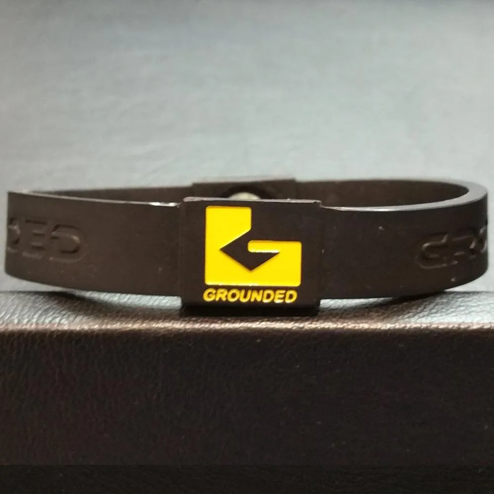 Grounded Energetic Wristband (Black/Black)