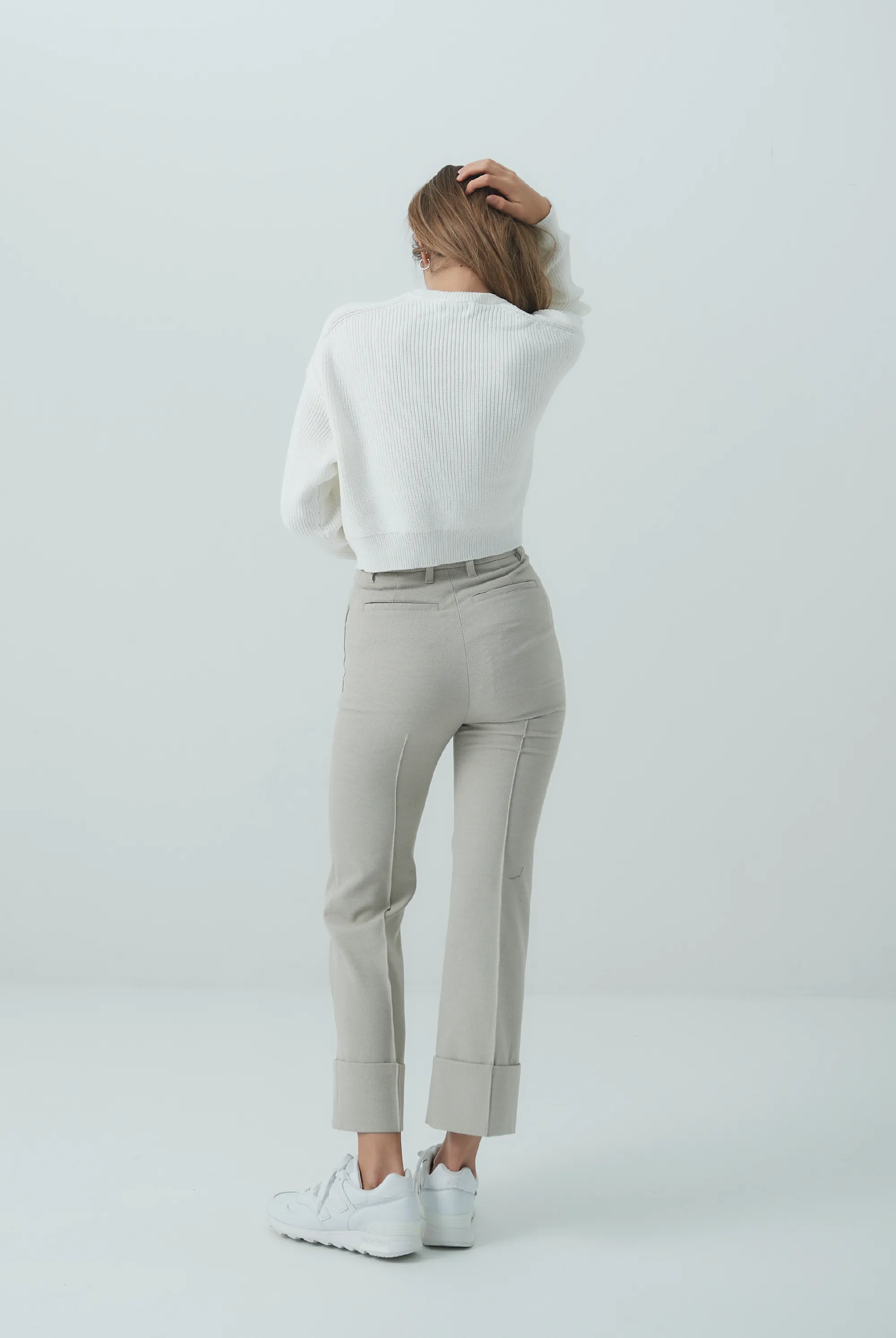 HIGHRISE TWILL PANT