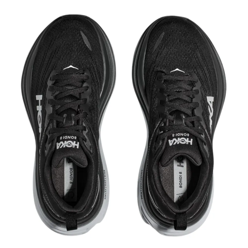 Hoka Bondi 8 Sneaker Black/White (Men's)