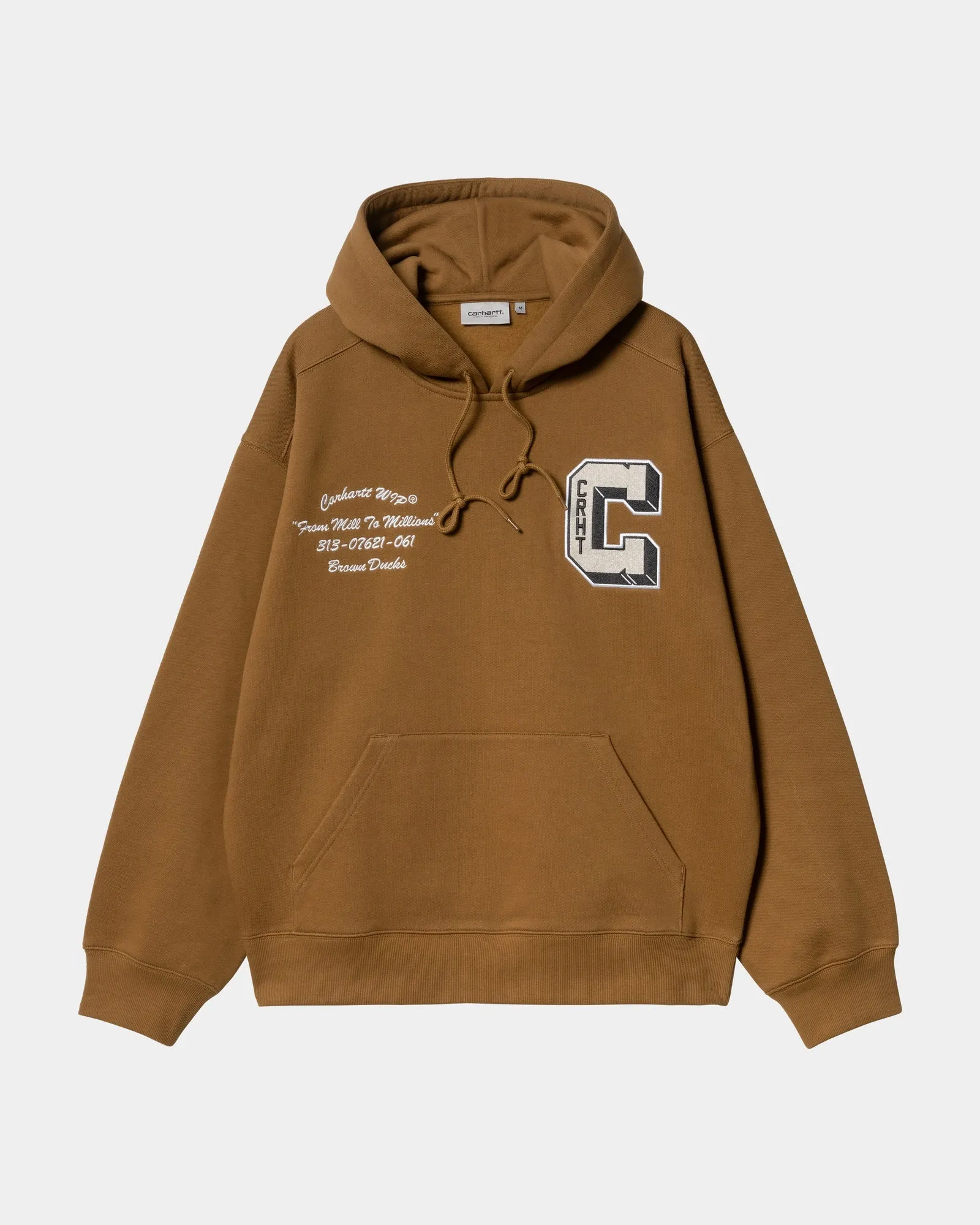 Hooded Brown Ducks Sweatshirt | Hamilton Brown