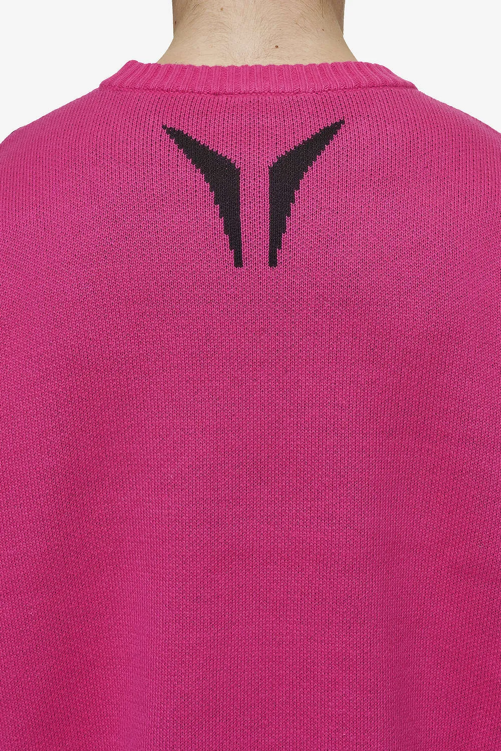 Kazan Boxy Knit Sweater Virtual Pink Black