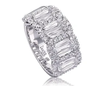 L’Amour Crisscut® Diamond Anniversary Band