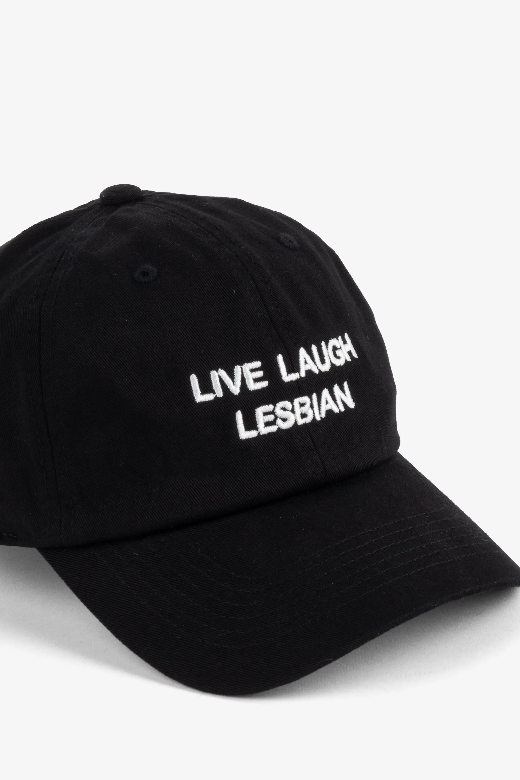 LIVE LAUGH LESBIAN DAD CAP