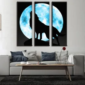 Lone Wolf and Moon