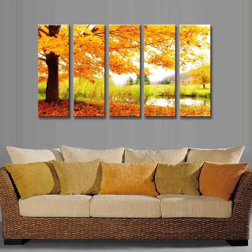 Maple Tree Fall Landscape