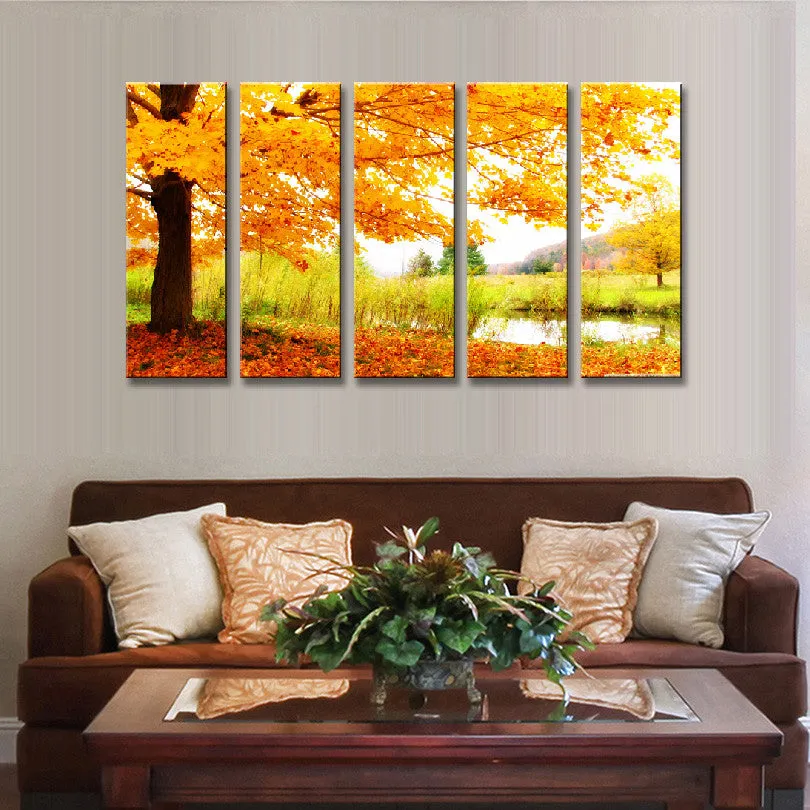 Maple Tree Fall Landscape