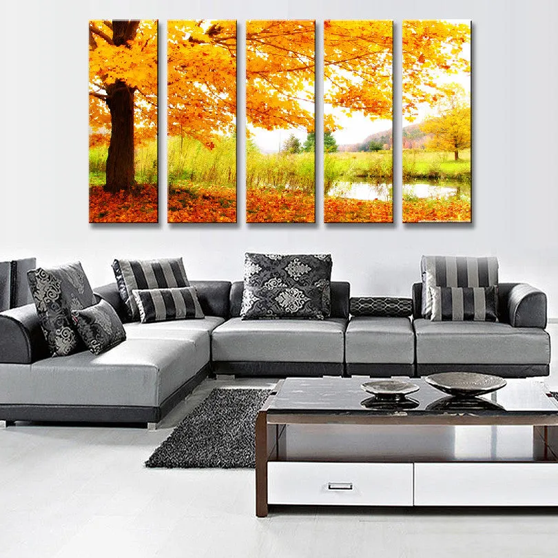 Maple Tree Fall Landscape