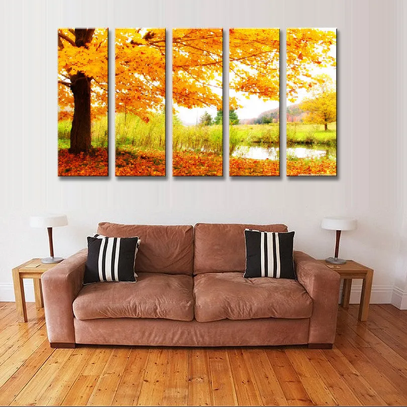 Maple Tree Fall Landscape