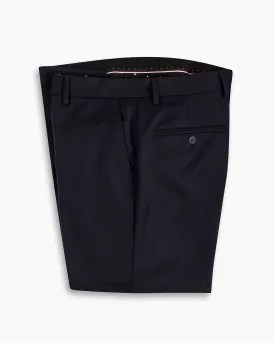 Navy Flat Front Pant