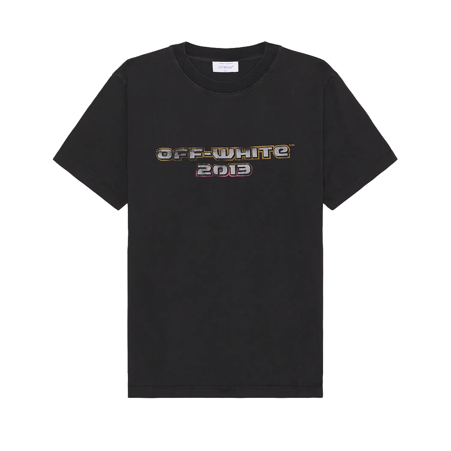 Off-White Digit Bacchus Slim Tee Black