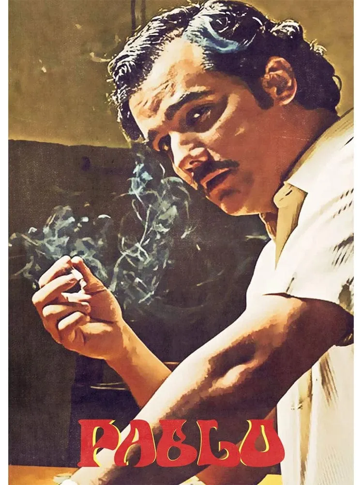 Pablo Escobar Narcos Canvas Artwork Prints Modern Wall Art