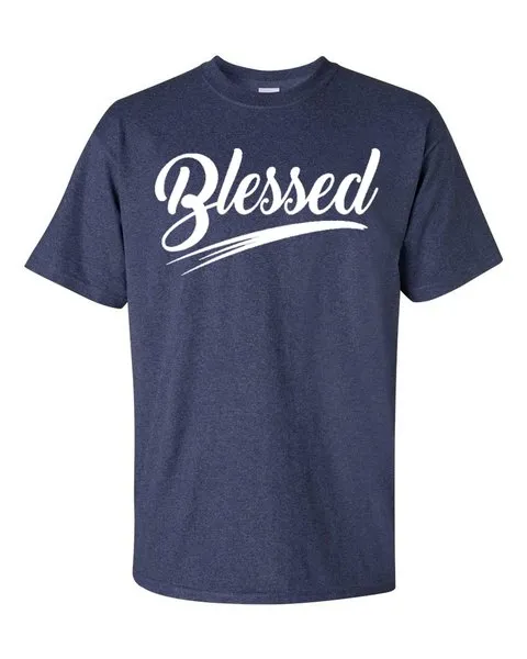 "Blessed" Tee - Navy (Tee/Hoodie/Sweatshirt)