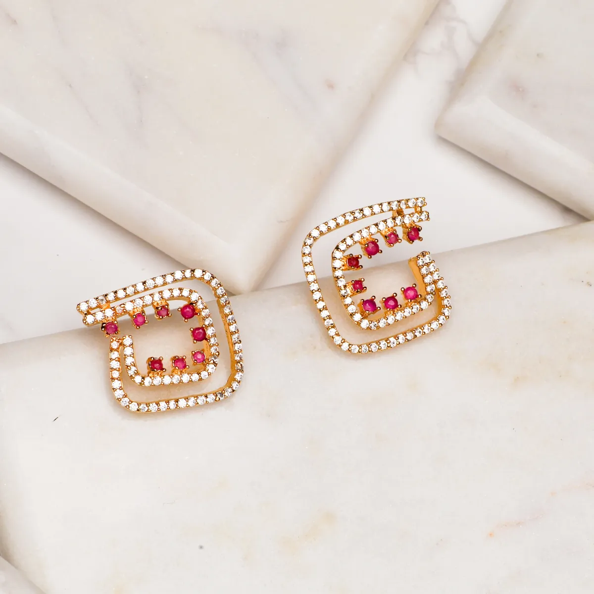 Rabhya Nakshatra CZ Earrings