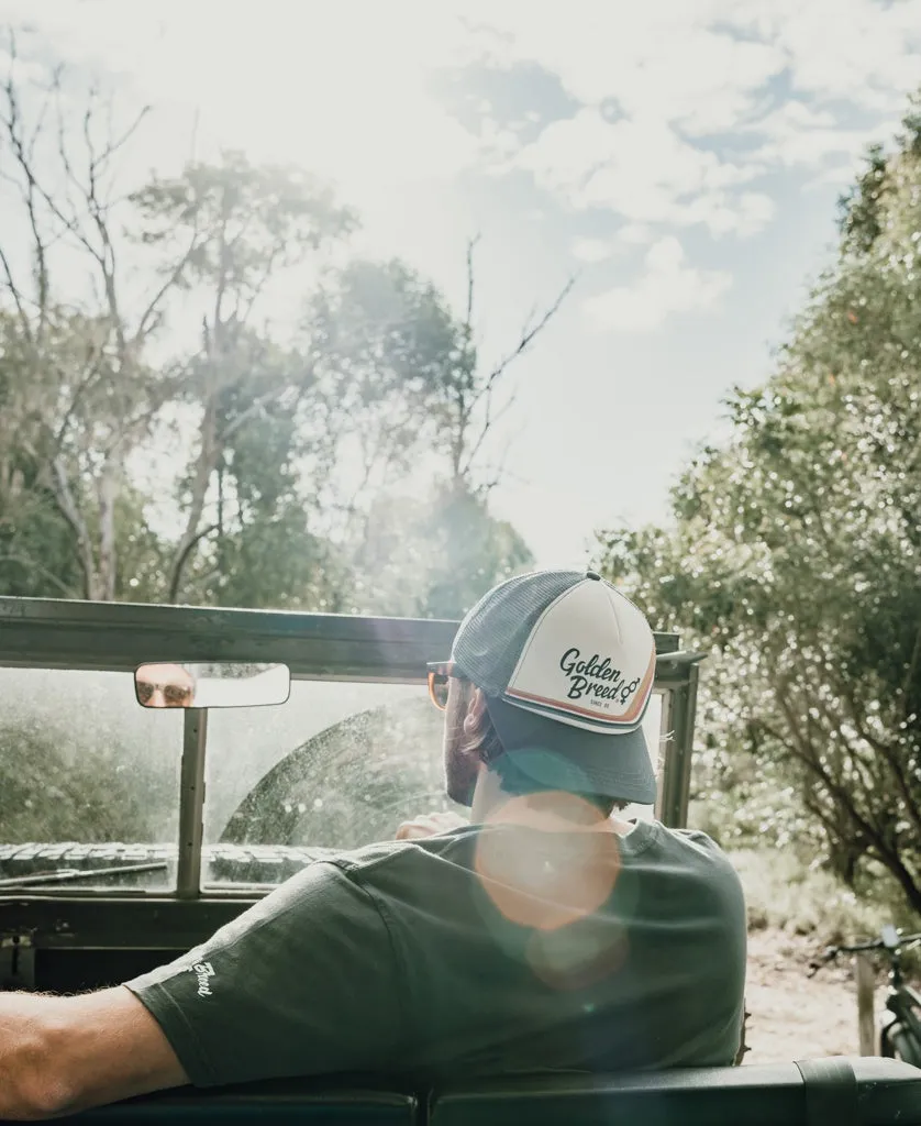 Retro Trucker Cap | Wash Black