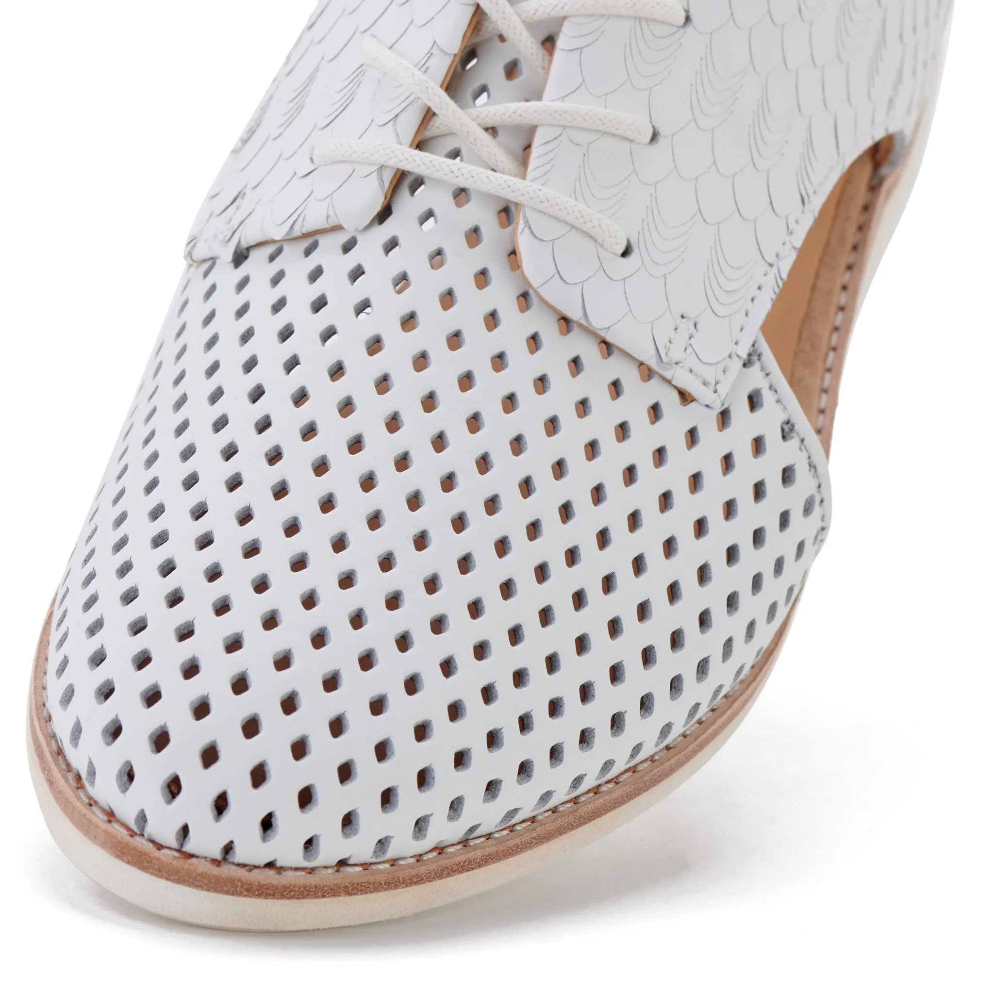 Slingback Punch White /White Geo