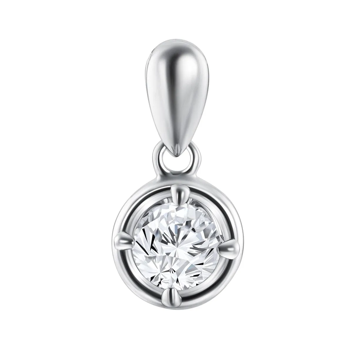 Solitaire Diamond Pendant