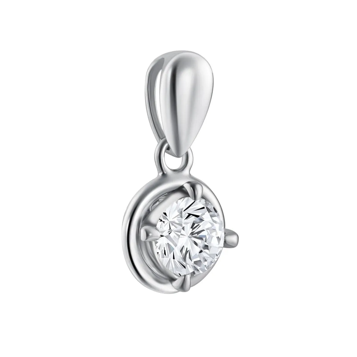 Solitaire Diamond Pendant