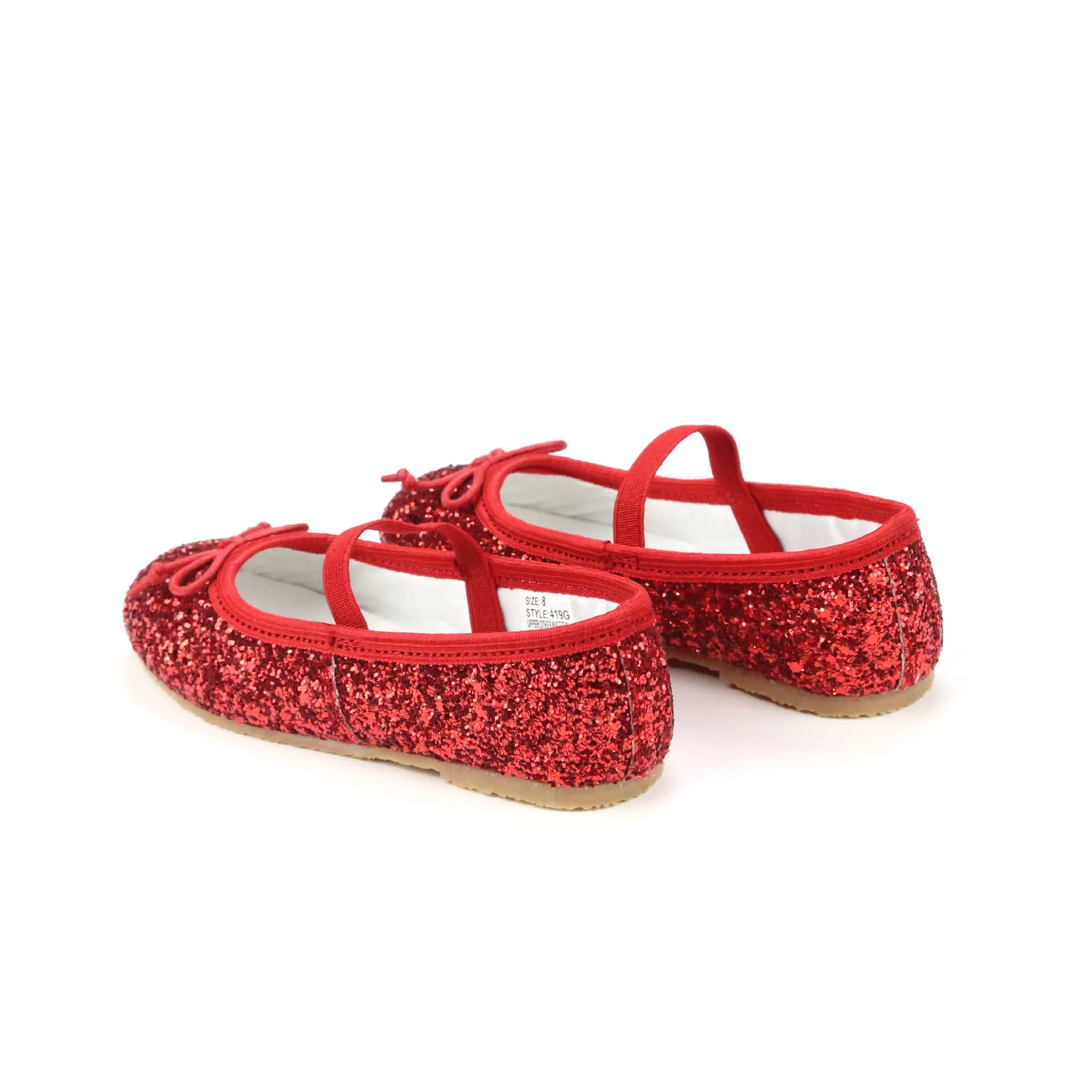 Victoria Sparkle Glitter Flat