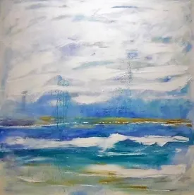 When Ocean Speaks by artist Denise Forte