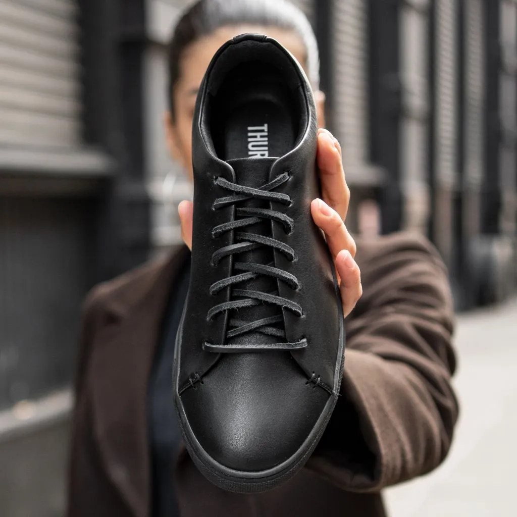 Women's Premier Low Top | Black Vachetta