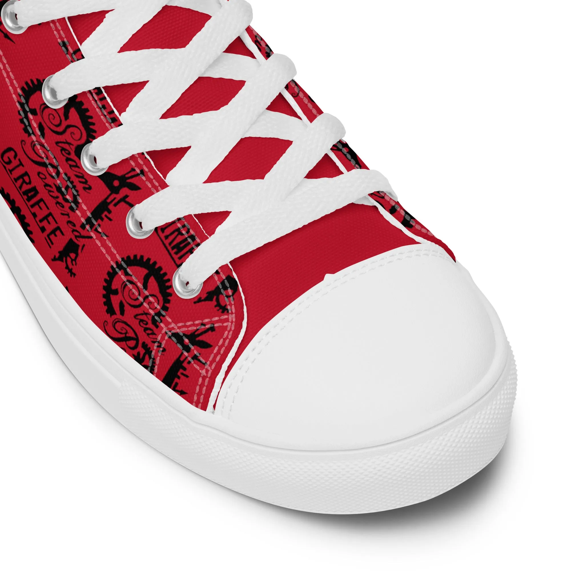 Women’s Red SPG Logo High Top Shoes