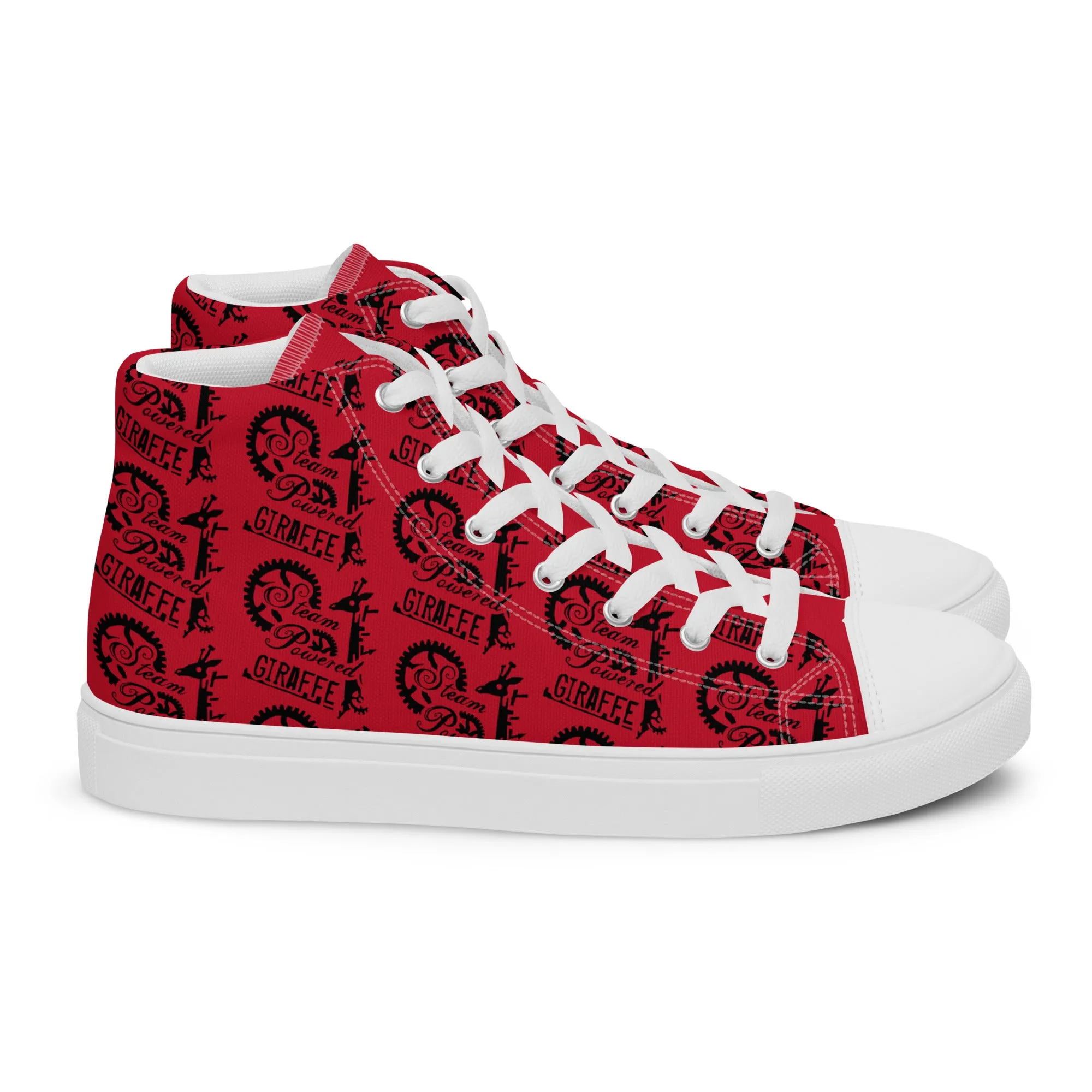 Women’s Red SPG Logo High Top Shoes