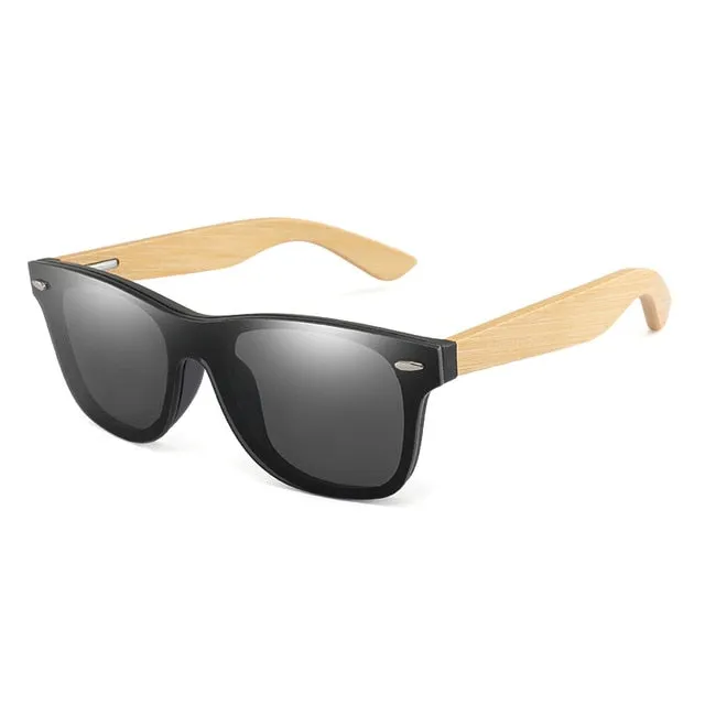 Wooden oversized Sunglasses