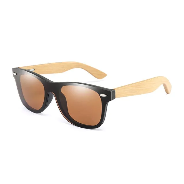 Wooden oversized Sunglasses